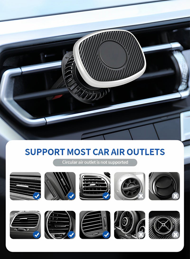 GROIC Magnetic Phone Holder for Car, Universal Car Phone Holder Mount with Super Strong Magnet for iPhone MagSafe Samsung and More Cell Phones - Image 5