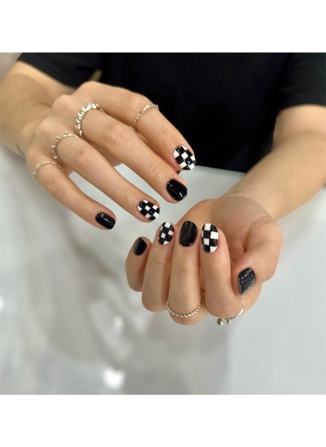 Generic - Easy-Apply Fake Nails - 12 pcs for a Stunning Look - Image 1