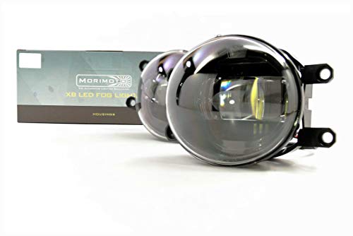 Morimoto XB LED Foglights Type T Plug and Play Foglight Housing Upgrade Fits Many Toyota Models DOT Approved Assembly with White LED Chips UV Resistant 10 Year Warranty 1x LF220