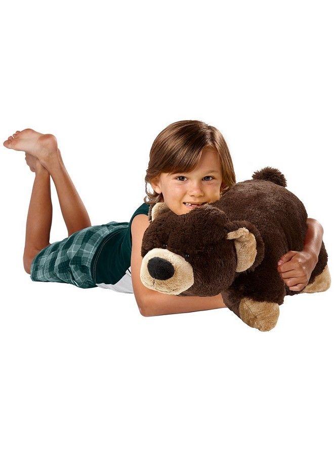Pillow Pets دب السيد الأصلي 18" لعبة محشوة من القماش الناعم - Image 3