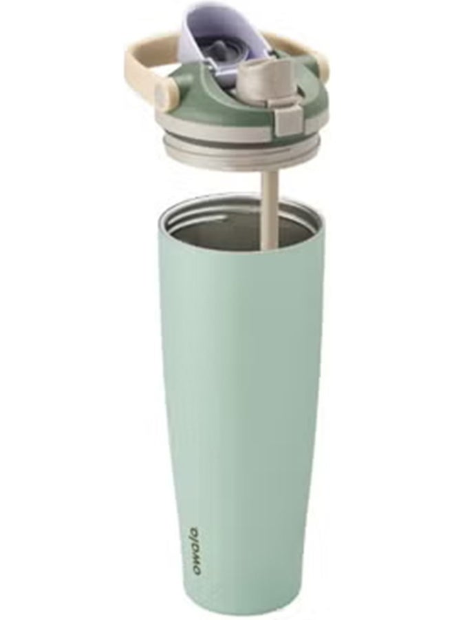 Owala 40 oz (1.18L) Freesip Sway Insulated Stainless Steel waterbottle with straw and sipping spout BPA-Free, Keeps Water Cold for Up to 24 Hours - Eucalyptus - Image 2