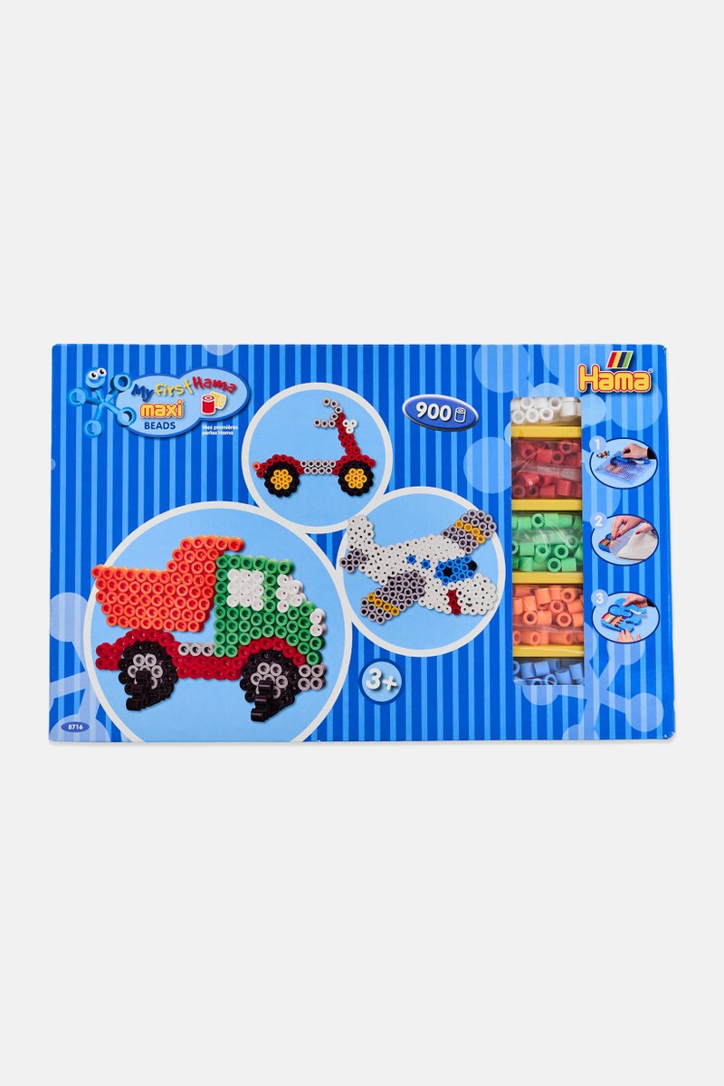Hama Maxi 900 Pcs Beads Airplane And Truck Giant Box - Image 1