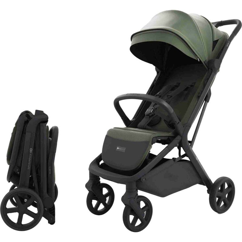 Kinderkraft - Nubi 3 Stroller - Mystic Green - Image 2