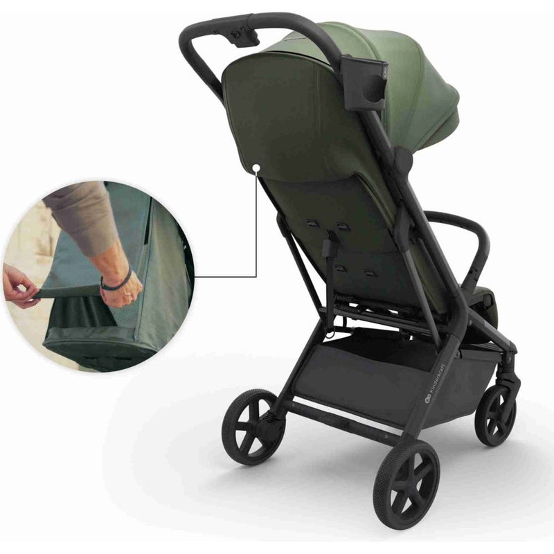 Kinderkraft - Nubi 3 Stroller - Mystic Green - Image 3