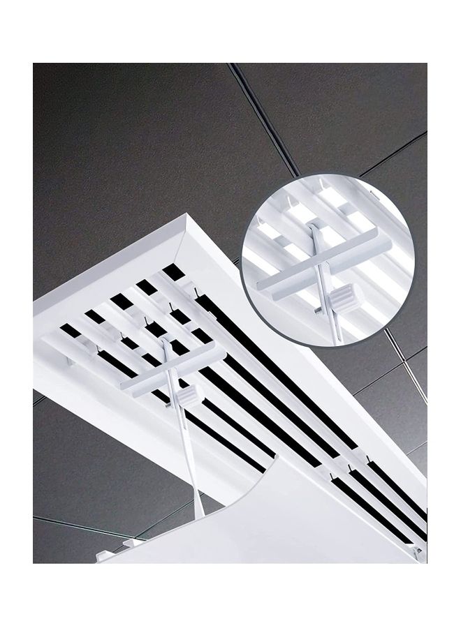 إسكدنيا حارفة تكييف الهواء قابلة للتعديل T55 أبيض - Image 5