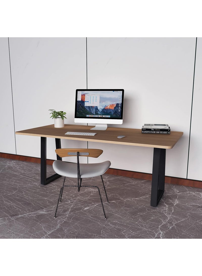 Reyox Reyox Metal Table Legs Square Tube Table LegsHeavy Duty Desk Legs Dining Table Legs Industrial Furniture LegsModern Coffee Table LegsSet of 2 28 Height 18 Wide 1 U Shape  - Image 2