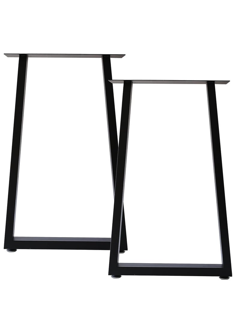 Reyox Reyox Metal Table Legs Square Tube Table LegsHeavy Duty Desk Legs Dining Table Legs Industrial Furniture LegsModern Coffee Table LegsSet of 2 28 Height 18 Wide 1 U Shape  - Image 4