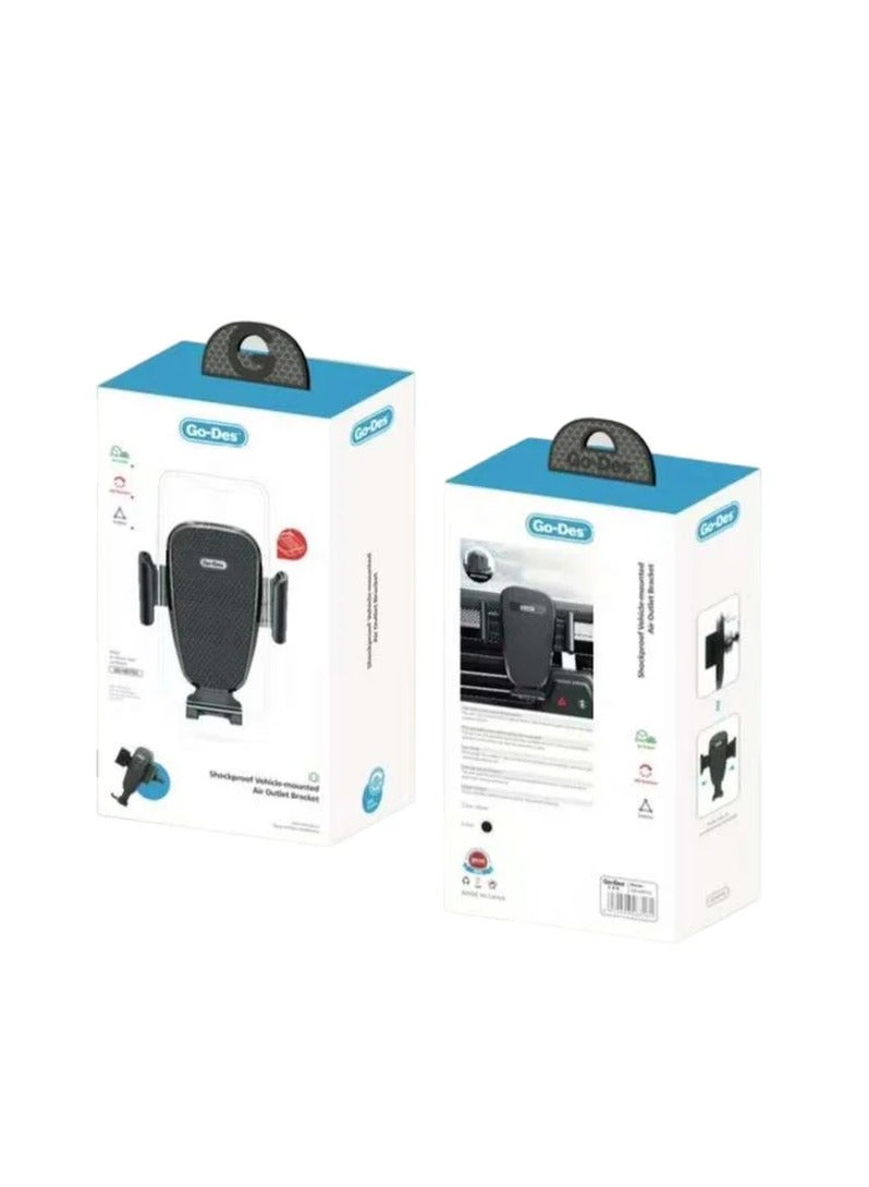 GO-DES Shockproof Vehicle Mounted Air Outlet Bracket Adapt to various road conditions (GD-HD703) - Image 4
