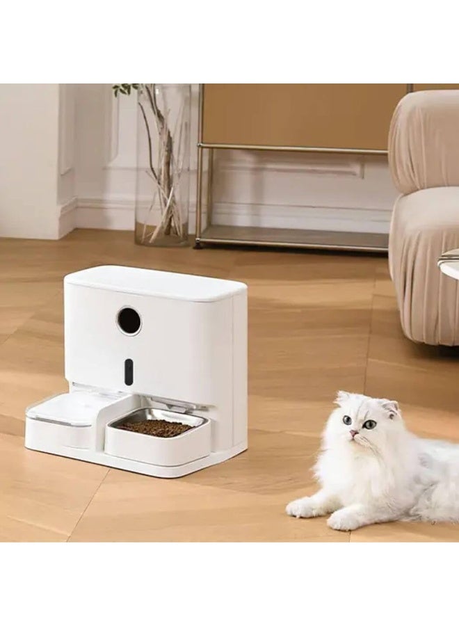 Pet Marvel 2-in-1 Automatic Pet Feeder and Water Dispenser | Dual Function Pet Food and Water Station - Image 2
