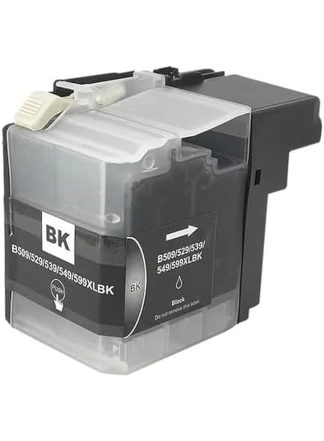 خرطوشة حبر متوافقة أسود لطابعات Brother DCP J100 DCP J105 MFC J200 LC525 LC529 XL - Image 1