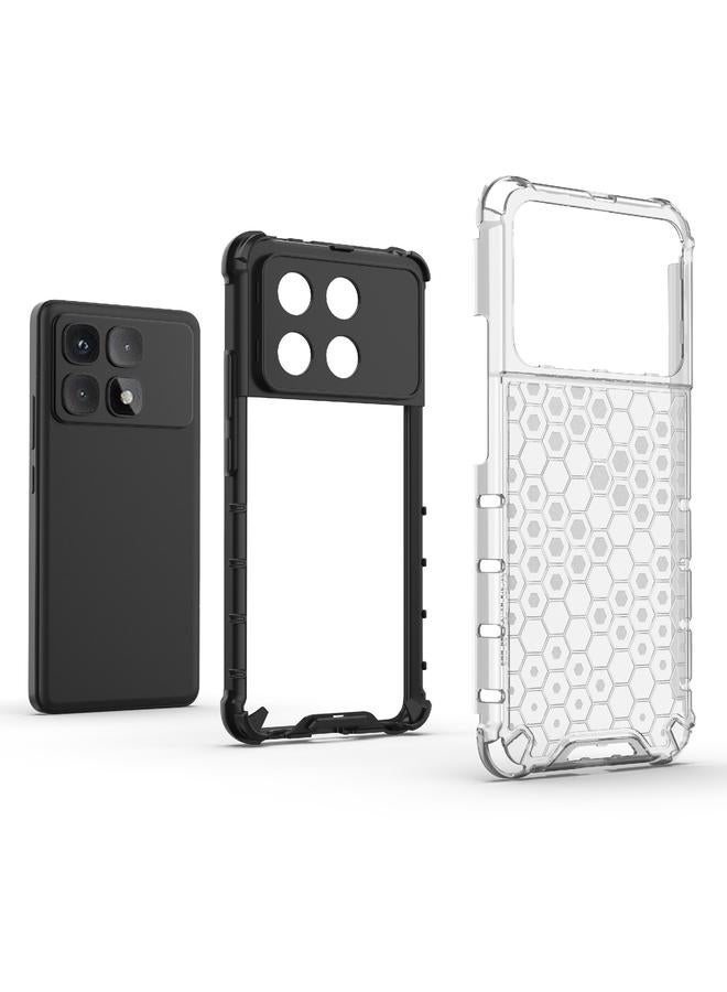 اس-توب جراب هاتف Redmi K70 Ultra 5G Global Honeycomb مقاوم للصدمات - Image 5