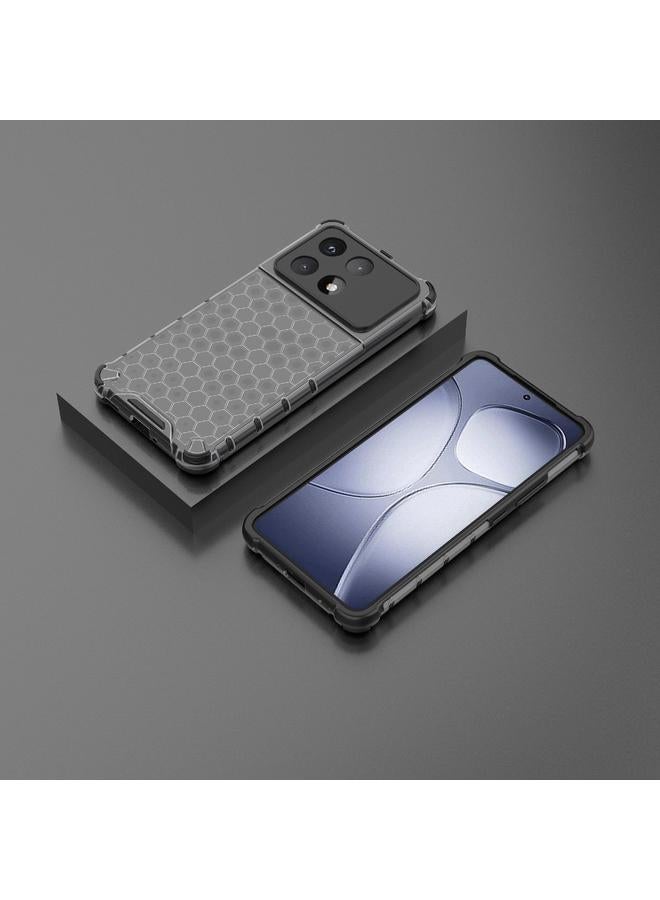 اس-توب جراب هاتف Redmi K70 Ultra 5G Global Honeycomb مقاوم للصدمات - Image 3