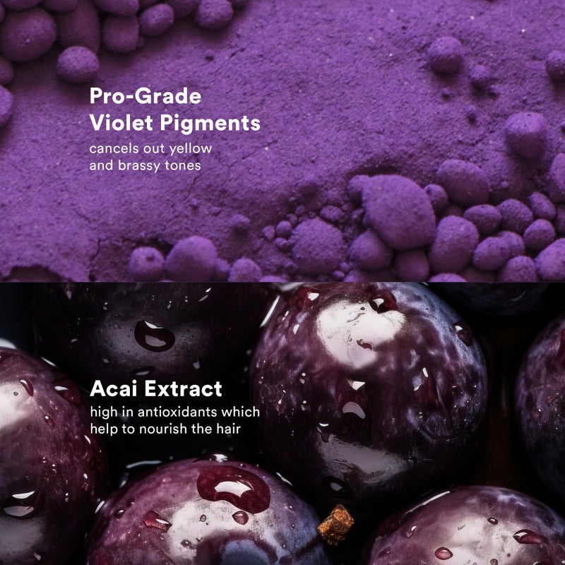 VERB Purple Mask, 6.3 oz - Deep Conditioner for Blonde, Silver & Grey Hair â€“ Neutralizes Brassiness + Adds Shine - Vegan & Cruelty-Free - Image 4