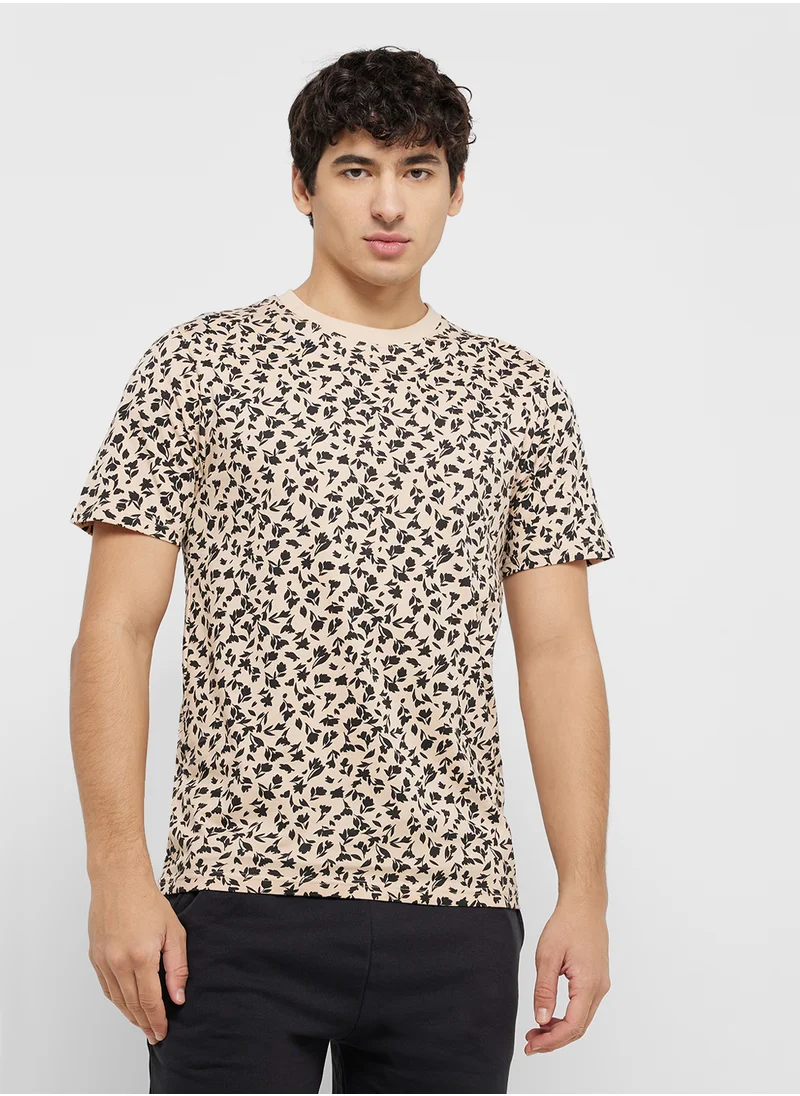 سفنتي فايف All Over Print T-Shirt & Shorts