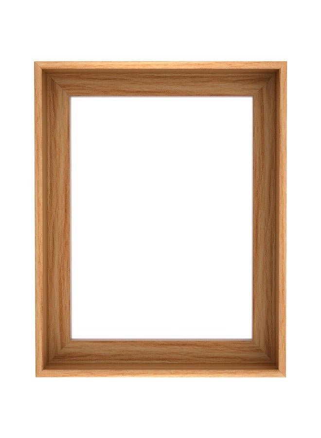 Prixas Print 8x8 Inches Floater Frame for 1.25 thick Canvas, Available in 25+ size and 4 Color, Perfect Floating Frame for Finished Canvas Artist Panel Oil Painting Wall Art Décor, Light Oak - Image 1