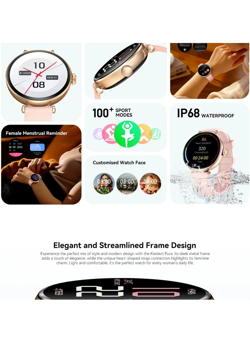 KIESLECT Kieslect Pura Lady Smart Watch - Gold  - Image 5