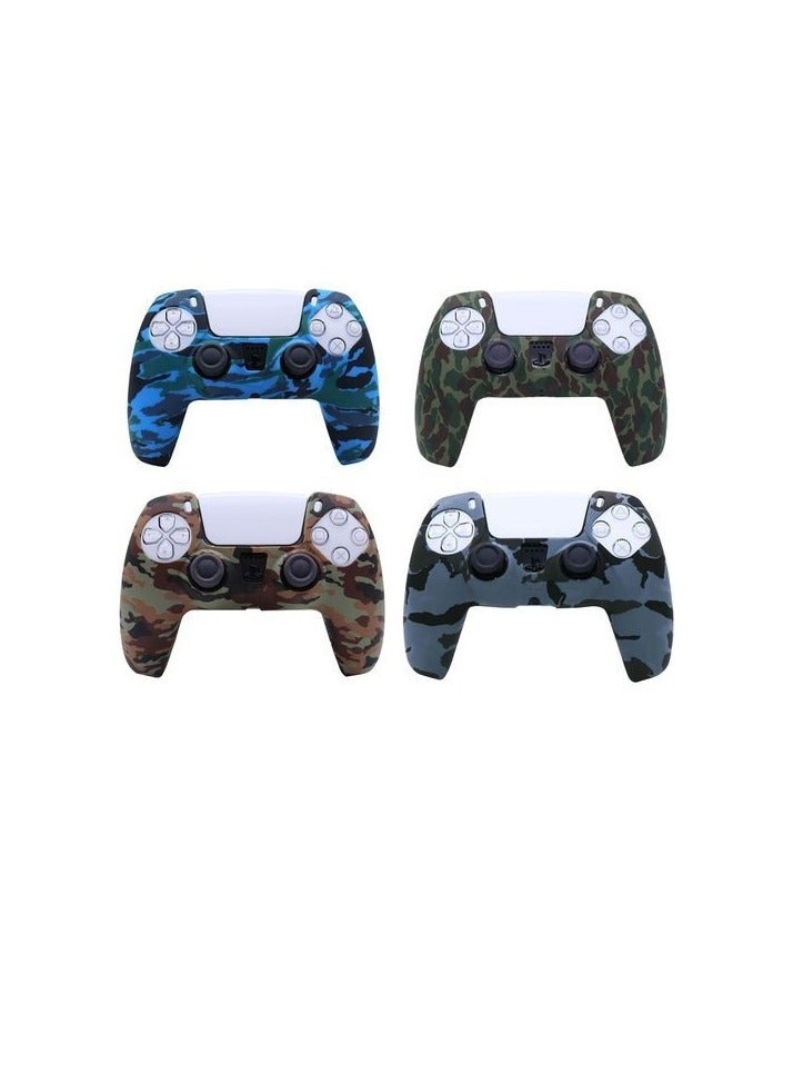 Soft Silicone Anti-Slip Protective Case For PS5 - Image 1