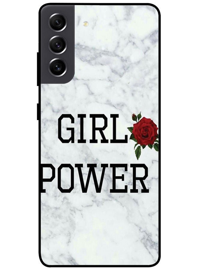 EYE CATCH Protective Case Cover For Samsung Galaxy S20 FE Smart Series Printed Protective Case Cover for Samsung S20 FE Girl Power - Image 1