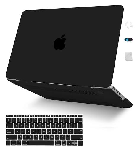 KECC Compatible with MacBook Pro 16 inch Case 2020 2019 Release A2141 Protective Plastic Hard Shell Case + Keyboard Cover, Matte Black - Image 1