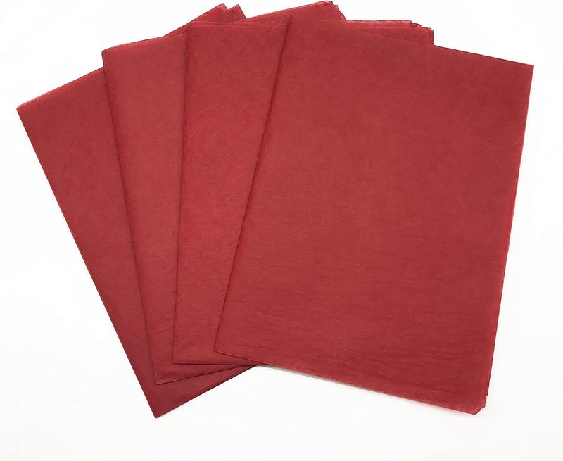 Red Dot Gift REDDOTGIFT 25 Sheets Red Tissue Paper Gift Wrapping DIY Tissues 50 * 75cm…17 Grams,Acid Free for A Variety Of Craft, Art and Paper Projects,T-Shirt Wrap (Red, 50x75cm) - Image 1