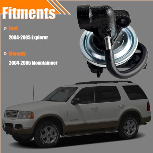 Quivimoro EGR Valve EGV1041 Fits for 20042005 Ford Explorer for 20042005 Mercury Mountaineer EGR Valve Exhaust Gas Recirculation Valves Replace OE EGR1800 EGR4331 - Image 3