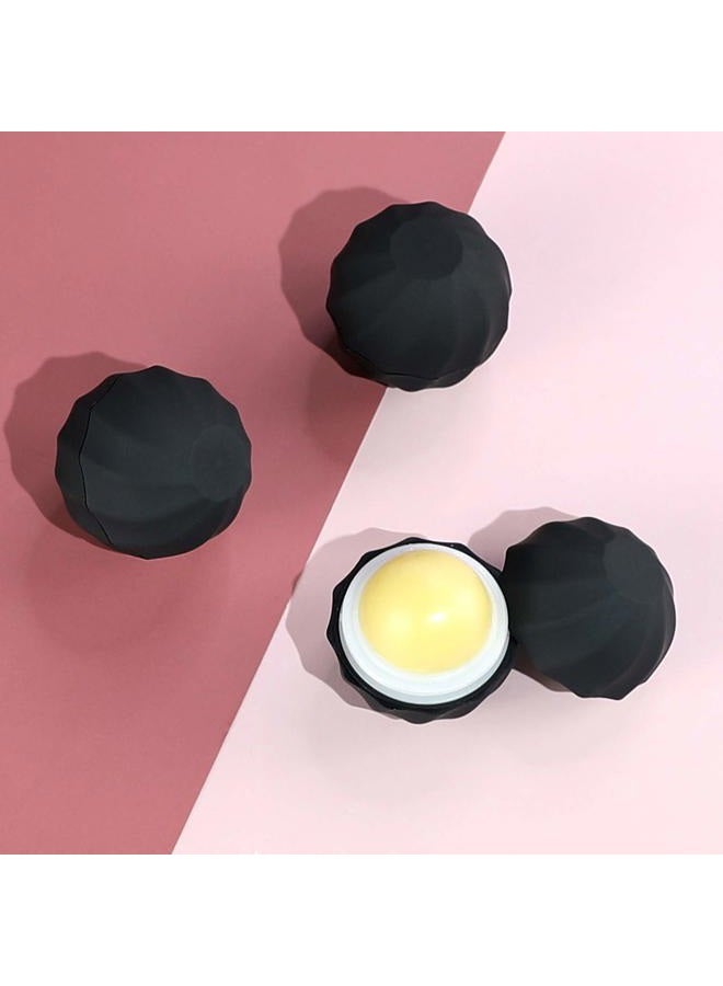 LONGWAY 0.24Oz (7ml) Empty Lip Balm Sphere Containers | Screw Cap Lipstick Tubes/Chapstick Tubes/Chapstick Holder for Lip Gloss & BPA FREE (Pack of 10, Black) - Image 2