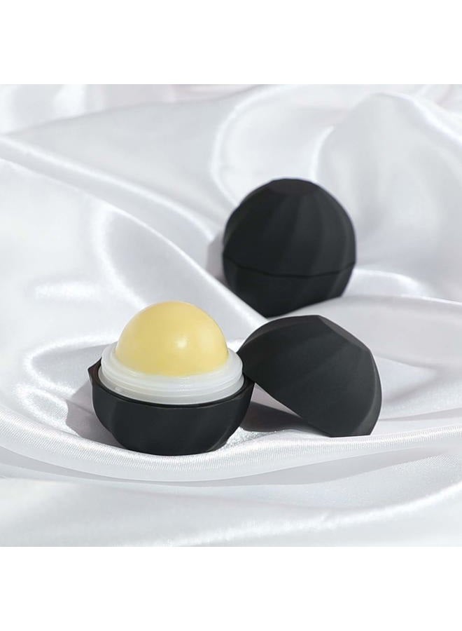 LONGWAY 0.24Oz (7ml) Empty Lip Balm Sphere Containers | Screw Cap Lipstick Tubes/Chapstick Tubes/Chapstick Holder for Lip Gloss & BPA FREE (Pack of 10, Black) - Image 4