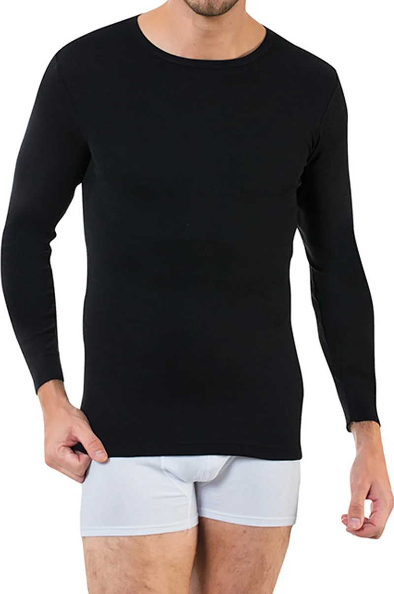 بيليفانتي كولكشن Unisex Thermal Underwear Single Top Black