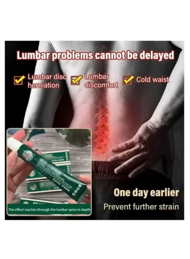 أي بي دي إم بي جل تبريد العمود الفقري القطني، جل كمادات باردة للعمود الفقري القطني، يخفف آلام المفاصل، وآلام العمود الفقري الرقبي وأقراص العمود الفقري القطني، تخفيف آلام الركبة، جل طبيعي لتخفيف آلام المفاصل 20 جرام - Image 5