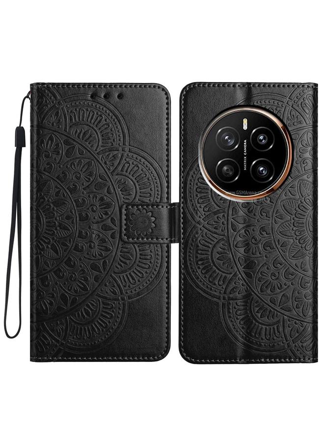 Zaboon Case For Honor Magic7 Pro Flower Embossed Leather Phone Case - Image 1
