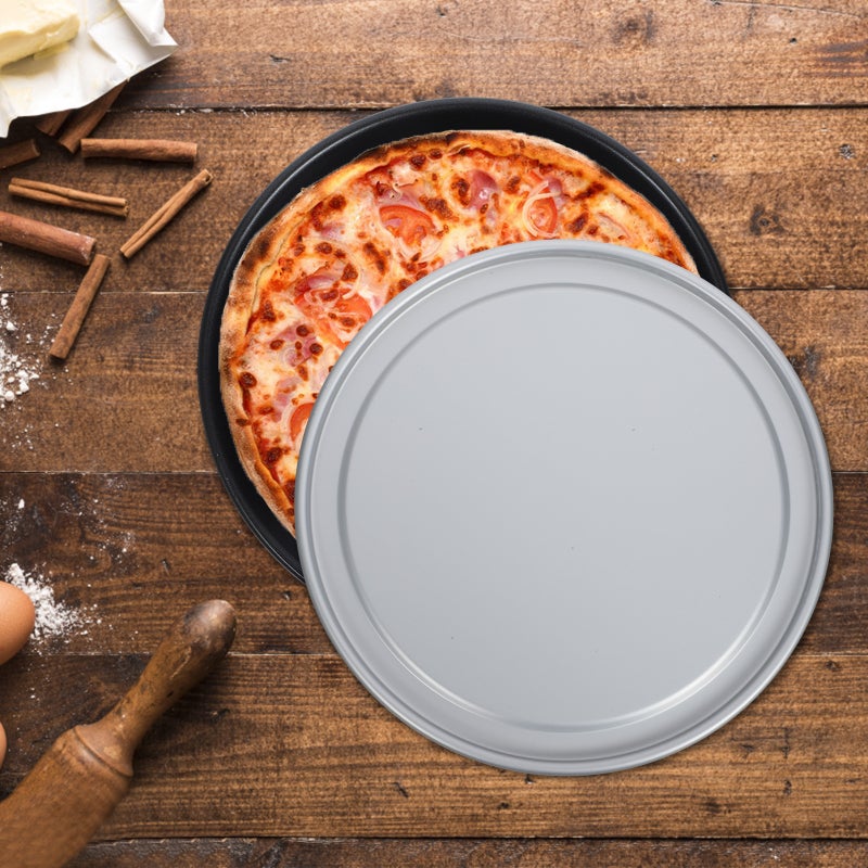 Pizza Pan Lid Restaurant Aluminum Alloy Pizza Pan Lid Round Cake Baking Plate Cover - Image 3