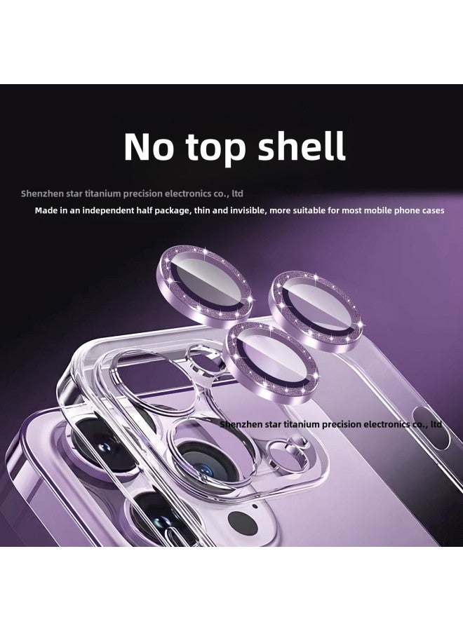 Suitable For Apple 16 Point Drill Positioning Eagle Eye Lens Film With Packaging IPhone Camera Protective Film-Color:Point Diamond Positioning Eagle Eye -Size:iP 16/16Plus