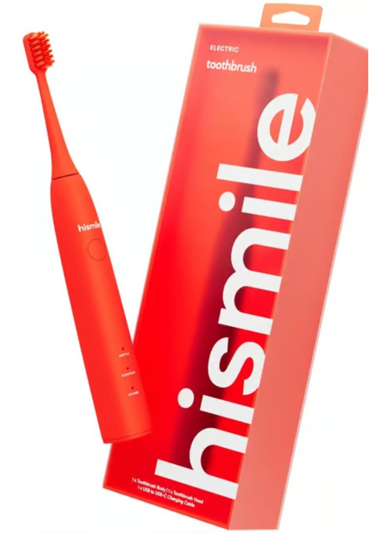 HiSmile - Electric Toothbrush Bright Red - Image 1