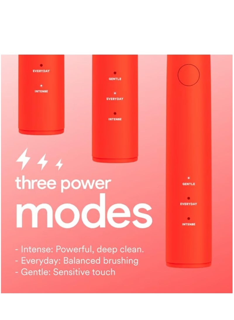 HiSmile - Electric Toothbrush Bright Red - Image 1
