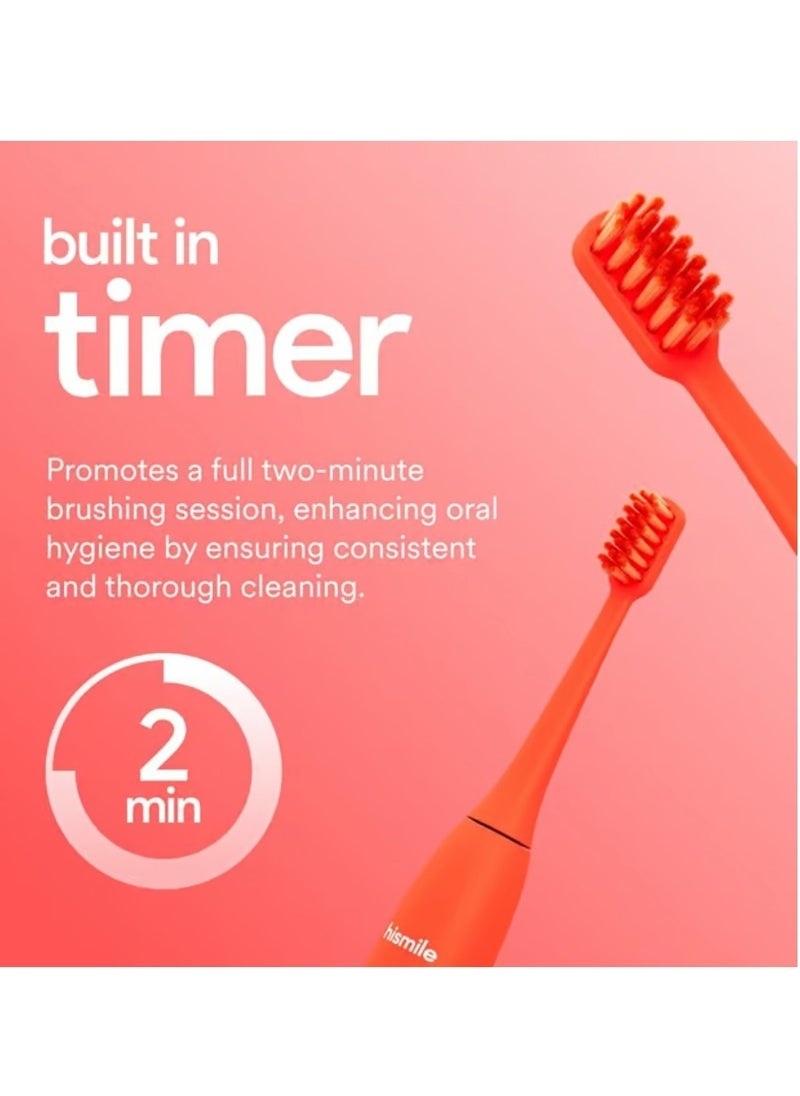 HiSmile - Electric Toothbrush Bright Red - Image 1