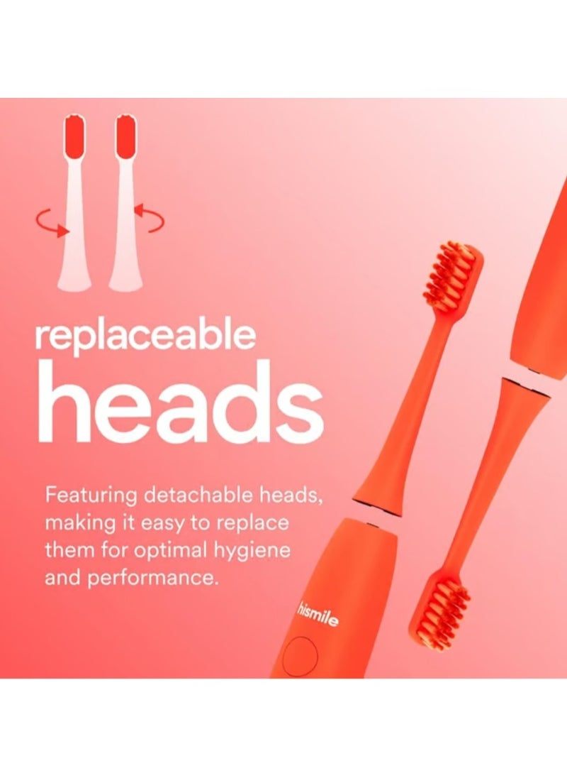 HiSmile - Electric Toothbrush Bright Red - Image 1