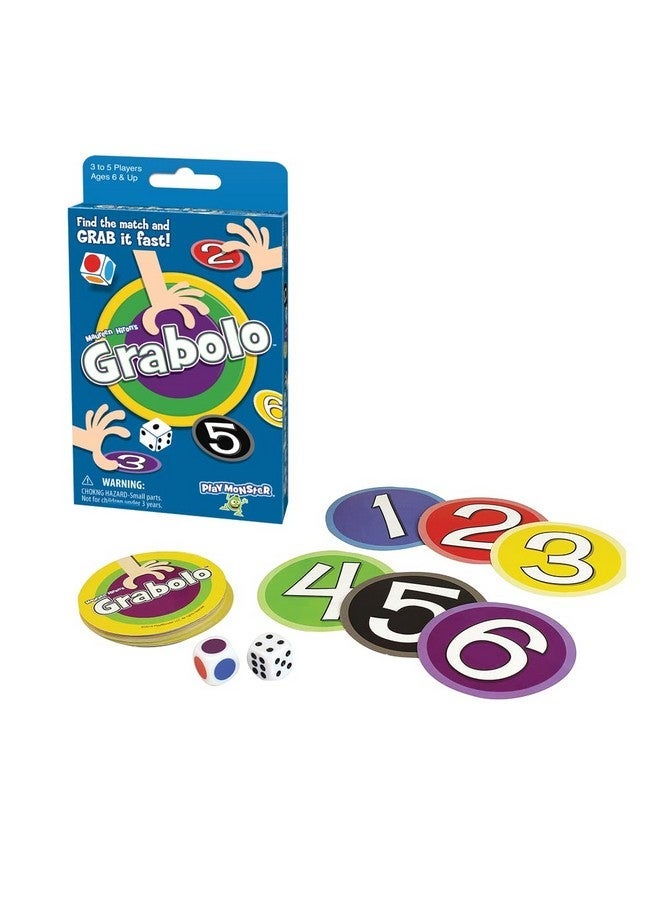 PlayMonster Grabolo Card Game - Fast-Grabbing Family Fun - for Ages 6+ - Image 2