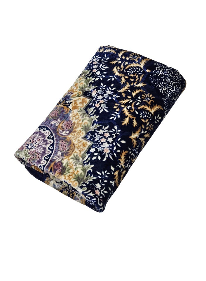 SMART HOME Excellent velvet carpets and rugs, padded and soft to the touch, with beautiful 3D patterns a ground seating mat for trips, camping, hiking, and wilderness, a luxurious rug, size 230X160 cm - Image 5