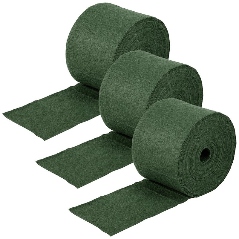 ANPHSIN Tree Protector Wrap for Winter Freeze Protection 65 ft x 3 pcs HeavyDuty Breathable Trunk Bark Guard Away from Deer Animal for Shrub Young Tree Plants