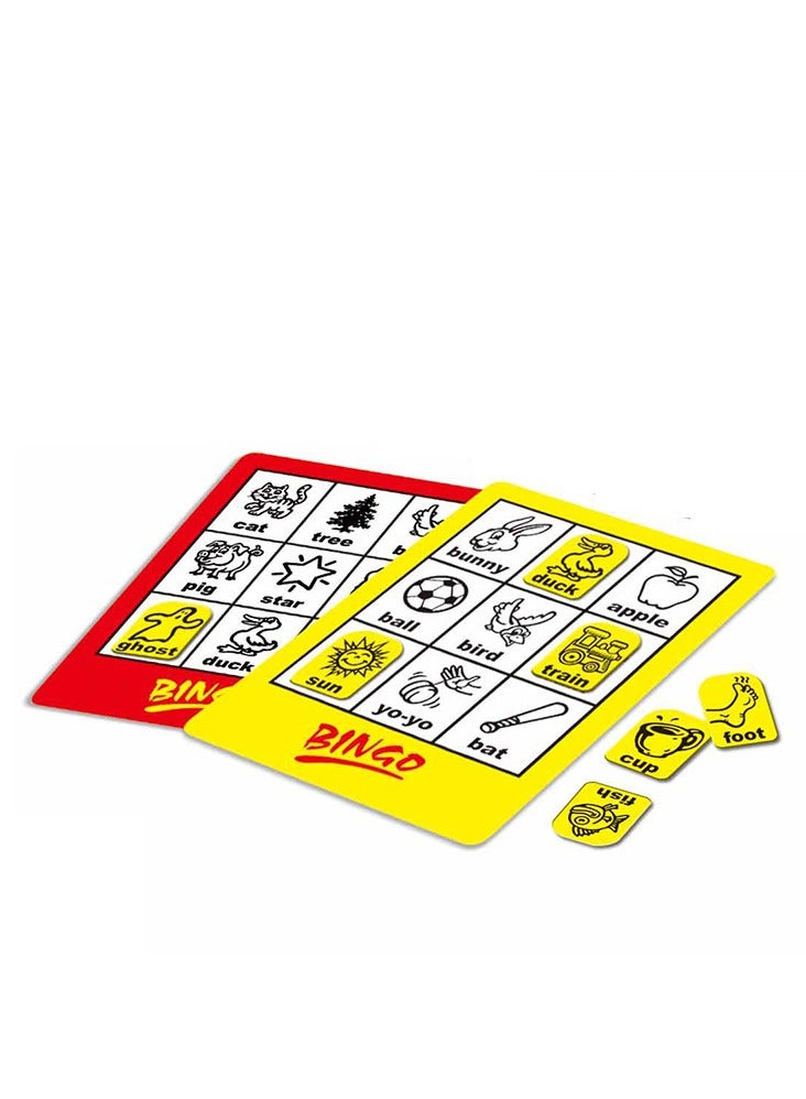 لعبة بينجو الحائزة على جائزة لمرحلة ما قبل القراءة والقراء الأوائل من سن 4 سنوات فما فوق - واحدة من أكثر الألعاب اللوحية شعبية لمرحلة ما قبل المدرسة وعائلاتهم - Image 3