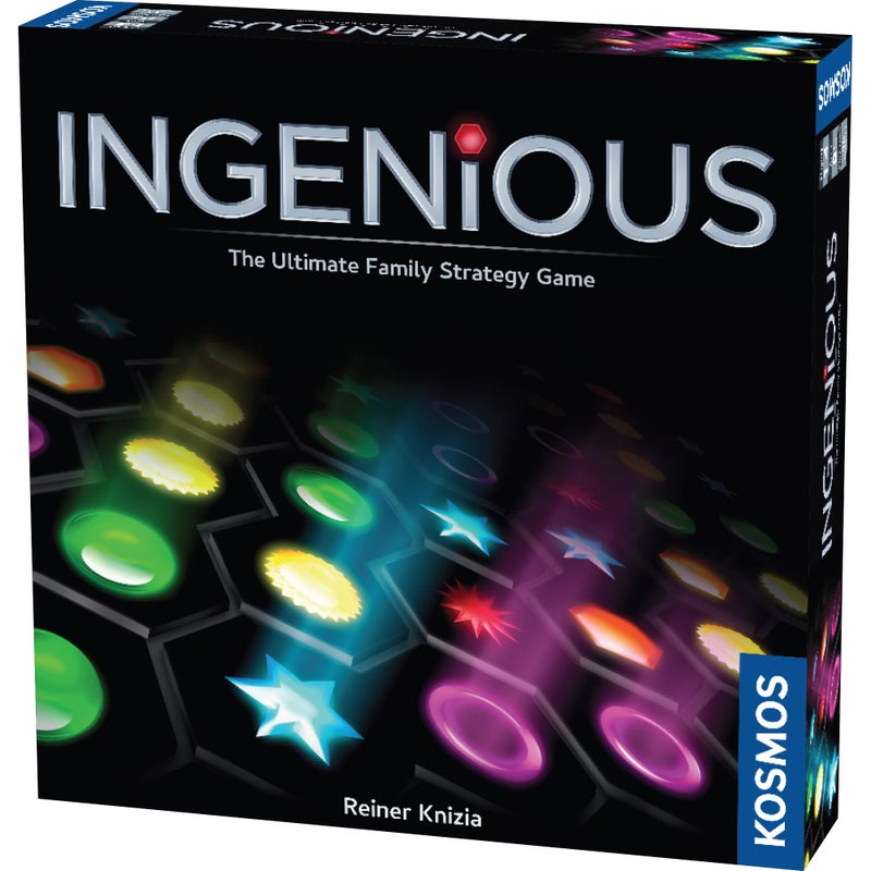 Thames & Kosmos Thames Kosmos Ingenious Ultimate Family Strategy Game 1 4 Players Spiel Des JahresNominated Fun Abstract Tile Laying Winner Golden Geek Award Red Standard 696116 - Image 3