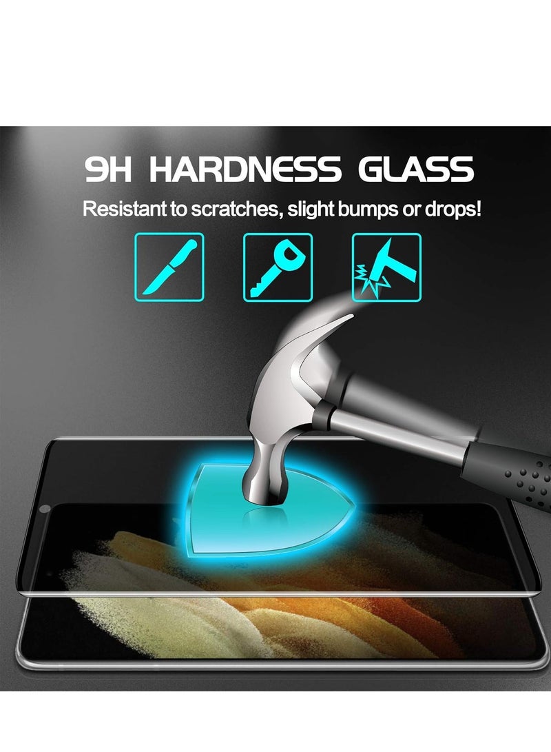 FARROBIZZ [2 Pack] Galaxy S22 Ultra Privacy Screen Protector, Tempered Glass Anti-Spy 9H Hardness Film for Samsung Galaxy S22 Ultra 6.8”, 3D Curved Edge Easy Install 【Don’t Support Fingerprint Unlock】 - Image 2