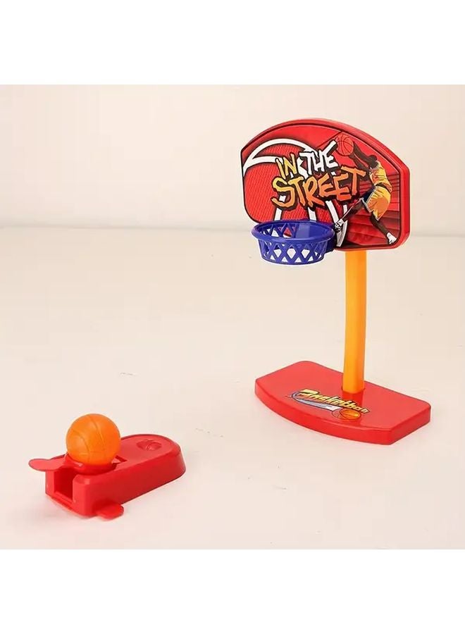 1 Piece Random Color Kids Mini Basketball Shooting Game Interactive Finger Bounce Toy - Image 4