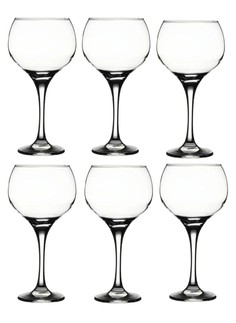 Set of 6-piece glass cups - Image 1