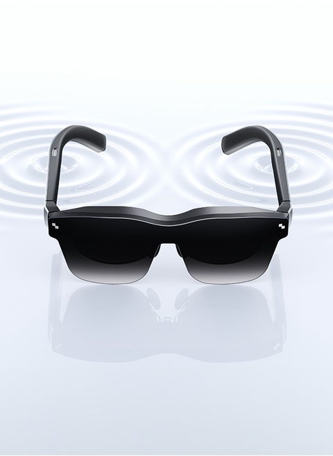 نظارات RayNeo Air 2s XR - أحدث نظارات ذكية  الواقع المعزز مع 4 مكبرات صوت، شاشة Micro OLED مقاس 201 بوصة بمعدل تحديث 120 هرتز، سطوع 5000 شمعة، نظارات ذكية لأجهزة iPhone 16/15/15 Pro Max/Android/MacBook/Switch/PS5/-2024.