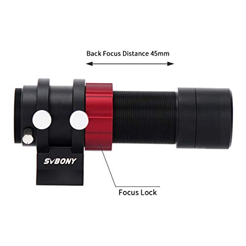 SVBONY SV165 Mini Guide Scope 30mm F4 Finder for SV305 Pro Compatible with ZWO QHY Orion Auto Guiding Cameras - Image 3