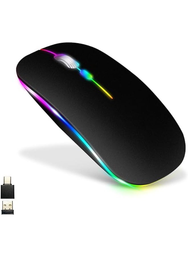 Bluetooth Wireless Mouse – Lightweight & Easy-Use Portable Mouse for Laptop, MacBook, iPad & PC - Image 1