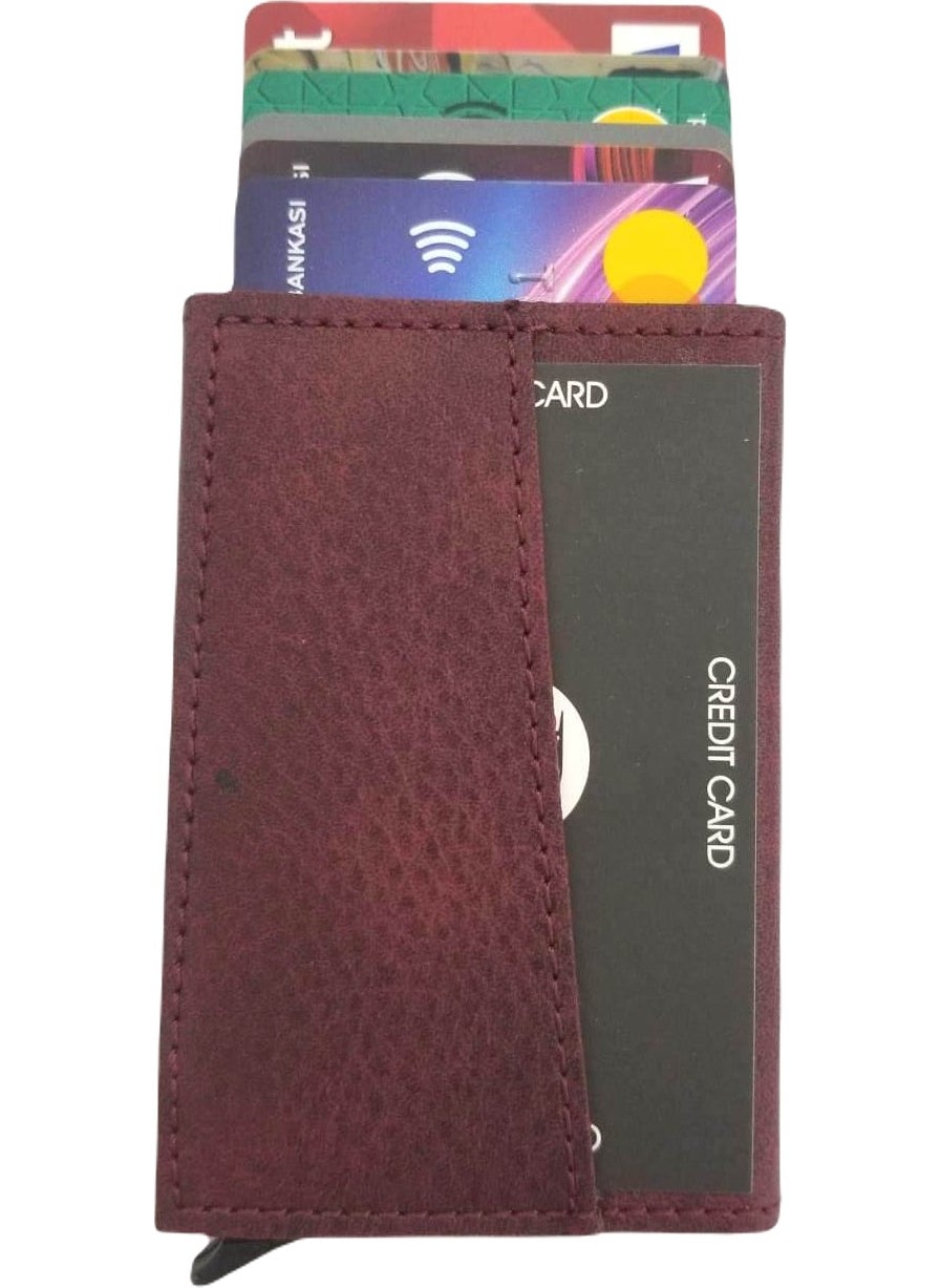 EMEK Minimalist Secrid Mechanism Metal Credit Card Holder Business Card Holder  - Image 2