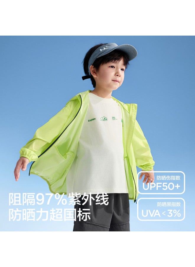 Zuoxi Boys' Outdoor Sun Protection Clothing - Kids' Original Yarn Summer Skin Jacket, 2025 New Collection Lightweight Outerwear For Big & Medium Boys - Image 3