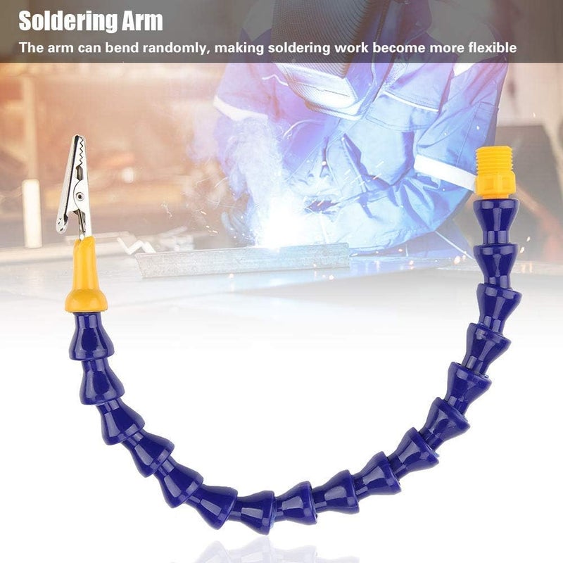 klarako Soldering Flexible Helping Hands Soldering Iron Accessory Tool Nylon Arm Spare Part Kit PCB Fixture - Image 2